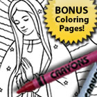 St Juan Diego coloring pages